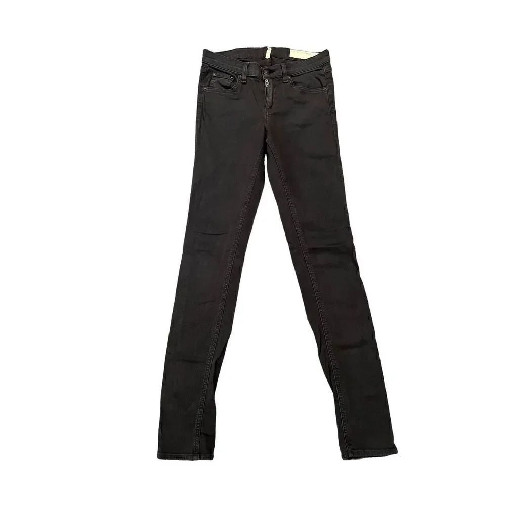 Rag & Bone black skinny jeans size 26